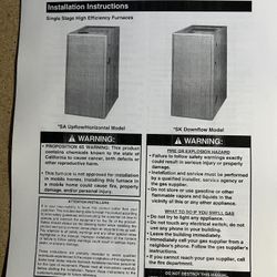 Nordyne/Nortek Furnace