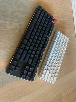 Gaming Keyboards and gaming headphones