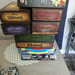 Disney Villainsous Board Games 