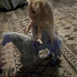 Elsa And Horse