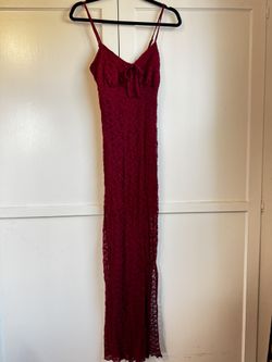 Blood Red Prom Dress