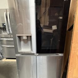 LG SIDE-by-SIDE InstaView Fridge 
