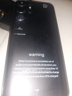 Galaxy S22 ultra Black Android Smartphone