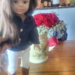 MADAME ALEXANDER Doll With AMERICAN GIRL Outfit