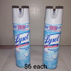 LYSOL DISINFECTANT SPRAYS