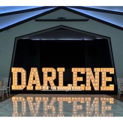 Marquee Letters And Numbers 