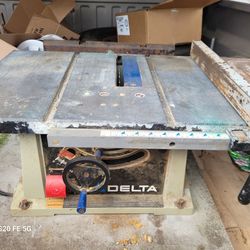 Delta 10" Table Saw With Stand $100