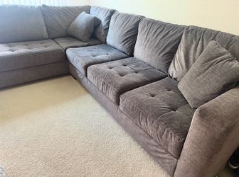Living Room Sectional Couch and Corner Chaise