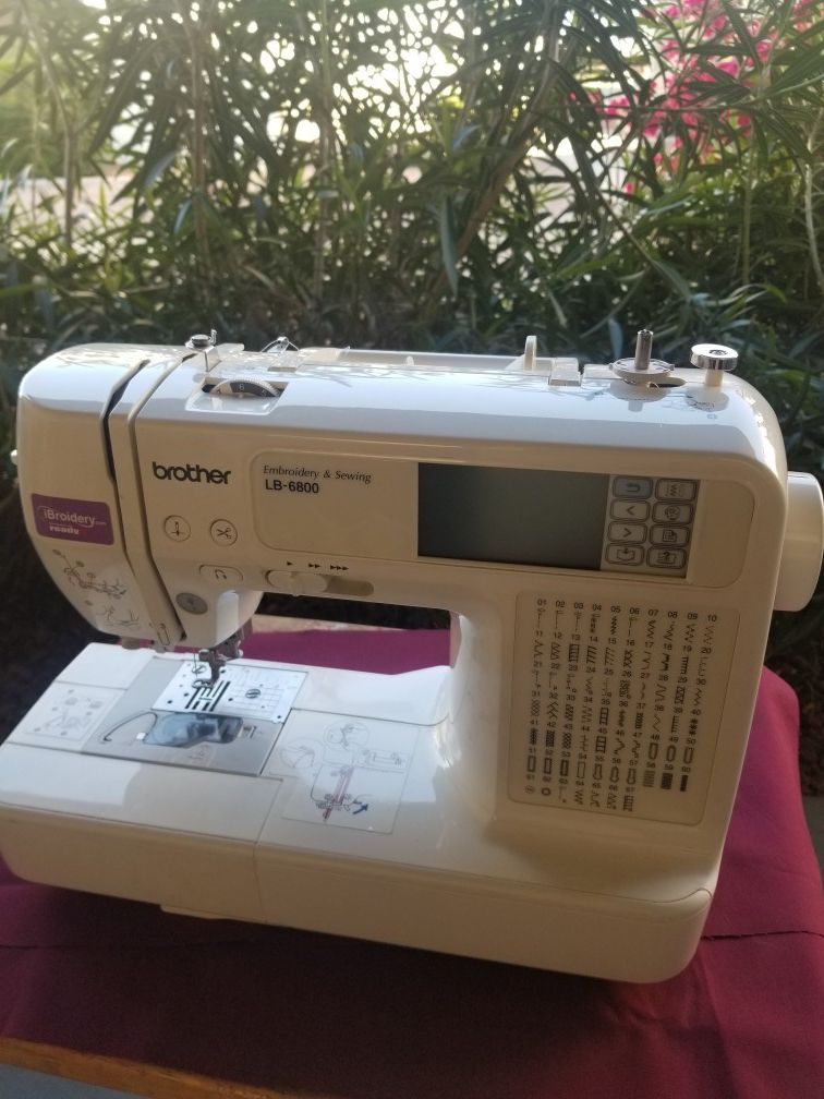 Brother LB 6800 Sewing/Embroidery Machine for Sale in Mesa, AZ OfferUp