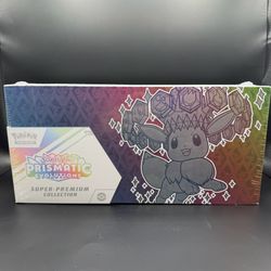Prismatic evolutions super premium collection