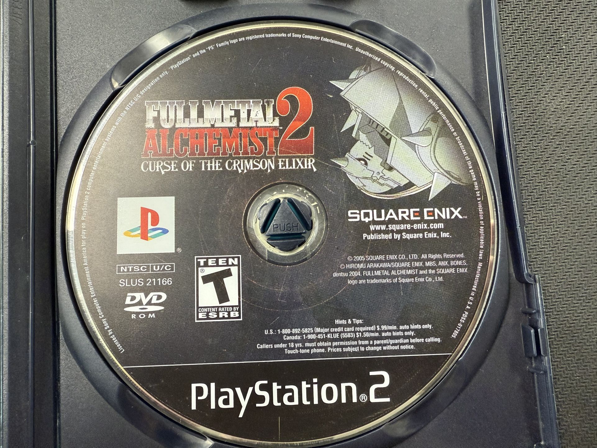 Fullmetal Alchemist 2: Curse of the Crimson Elixir (PlayStation 2 PS2)
