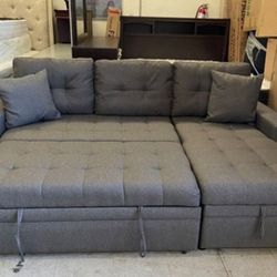 Sectional Sofa Sleeper New 89×59"