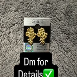 Nugget Earrings  $20 