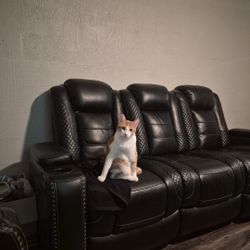 Recliner Love Seat And Couch. 