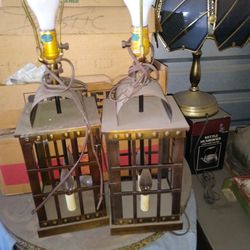 Pair Of Lamps 1970s