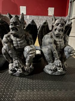 Halloween gargoyles