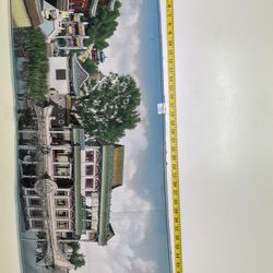 Tapestry Of The Summer Palace in Beijing, China is an imperial garden for Empress Dowager