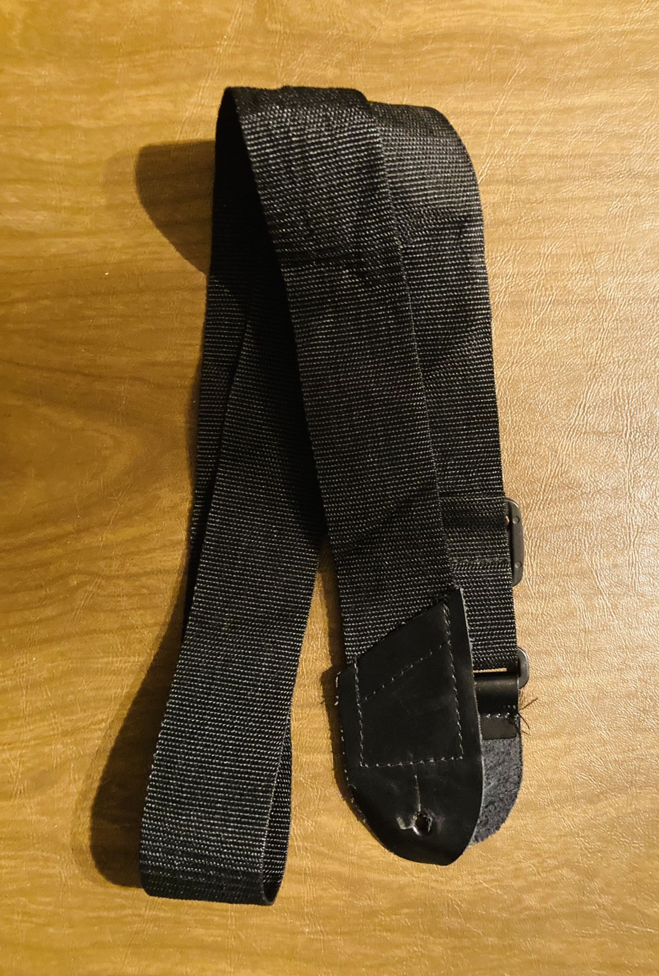 Black Guitar Strap