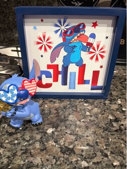 Lilo and stitch 4th of July decor
