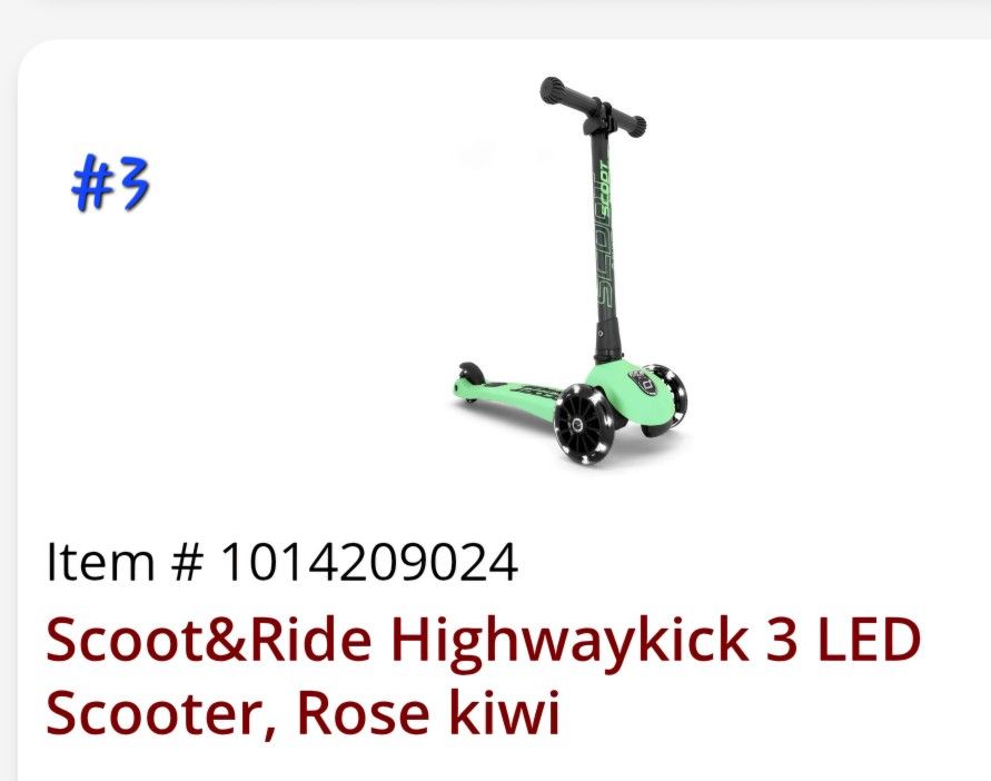 Scooter & Ride Highwaykick Scooter