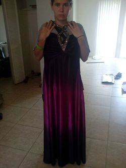 Beautiful purple dress Size 4