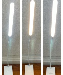 Rechargeable Desk Table Lamp Reading Light - White