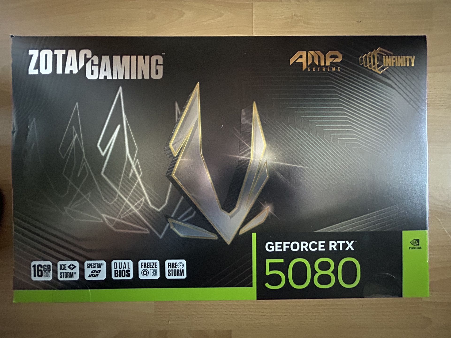 ZOTAC AMP Extreme Infinity GeForce RTX 5080 16GB 256-Bit GDDR7 PCI-Express 5.0 D