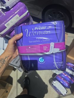 Womens Pads FREE TODAY