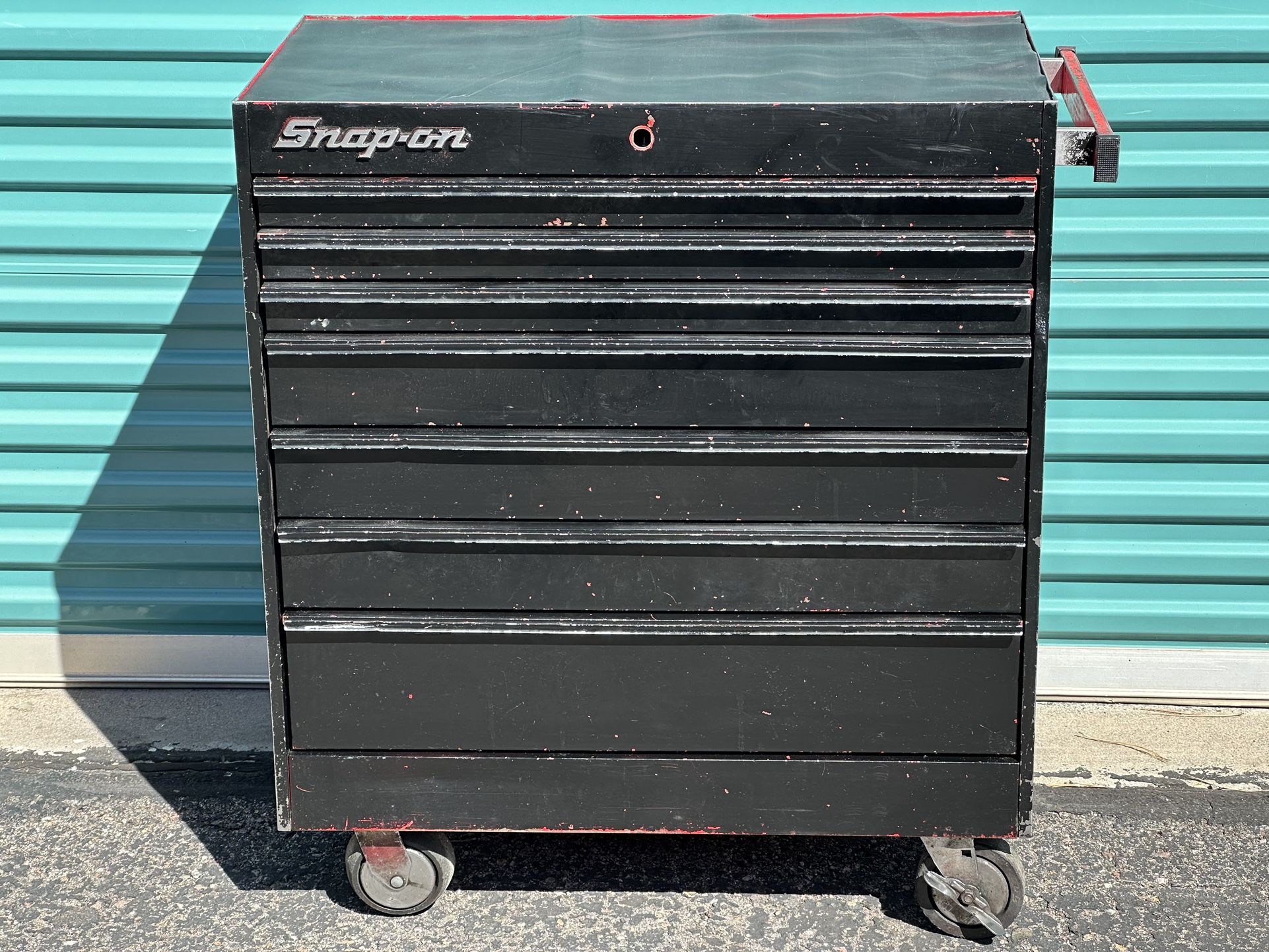 #1709 Snap On Rolling Tool Box Chests with Tools