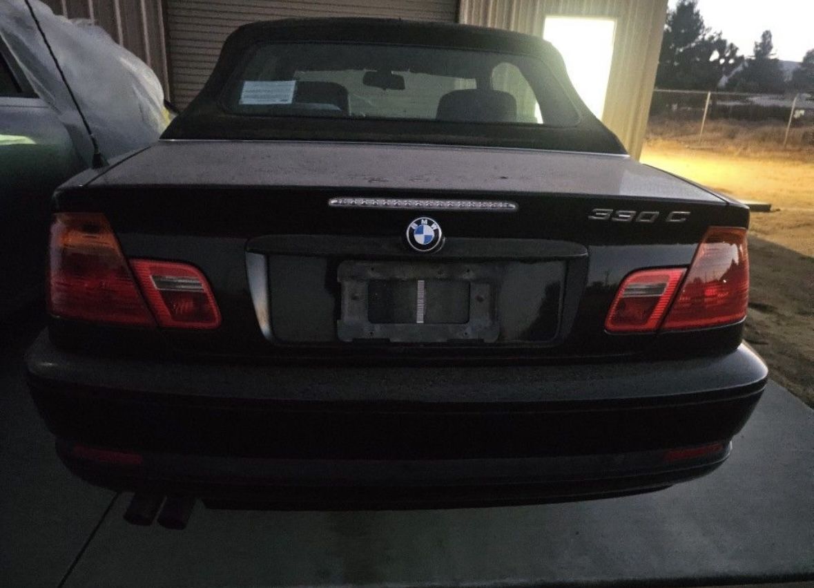 2004 Bmw E46 325ci Convertible For Parts
