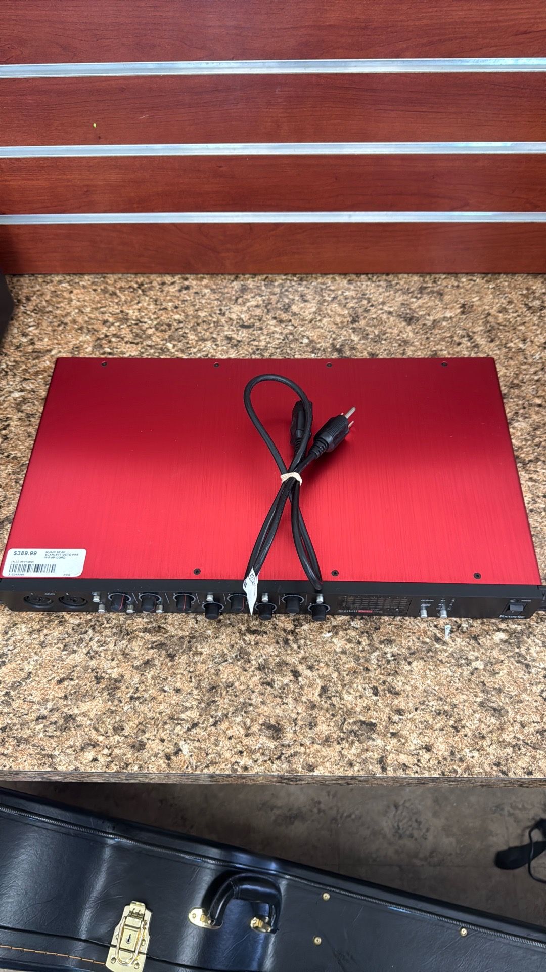 Music gear Scarlett octo pre