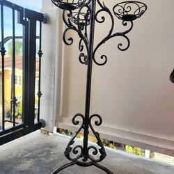 Heavy metal Candelabra/ plant stand