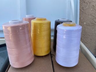 15ft by 4 Dr new fabric and threads