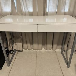 2 Drawer vanity desk