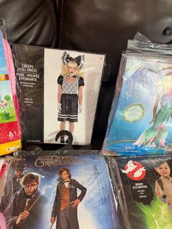 Creepy doll costume New S/M Adult