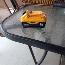DeWalt Battery 6ah