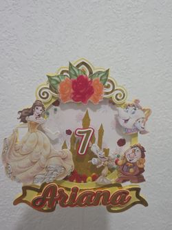 Personalised cake topper