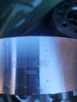 Wheel  spacers 5 x 5 5 x5.4x2