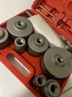 masonry concrete hole saw kit designed for drilling into brick, cement, or stone walls. Asking 60$ pick. Up in Ontario