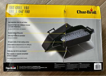 Gas Grill/ Asador de Gas Portátil