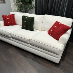 White couch
