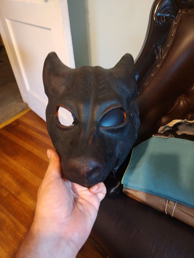 Original Leather Venetian Mask