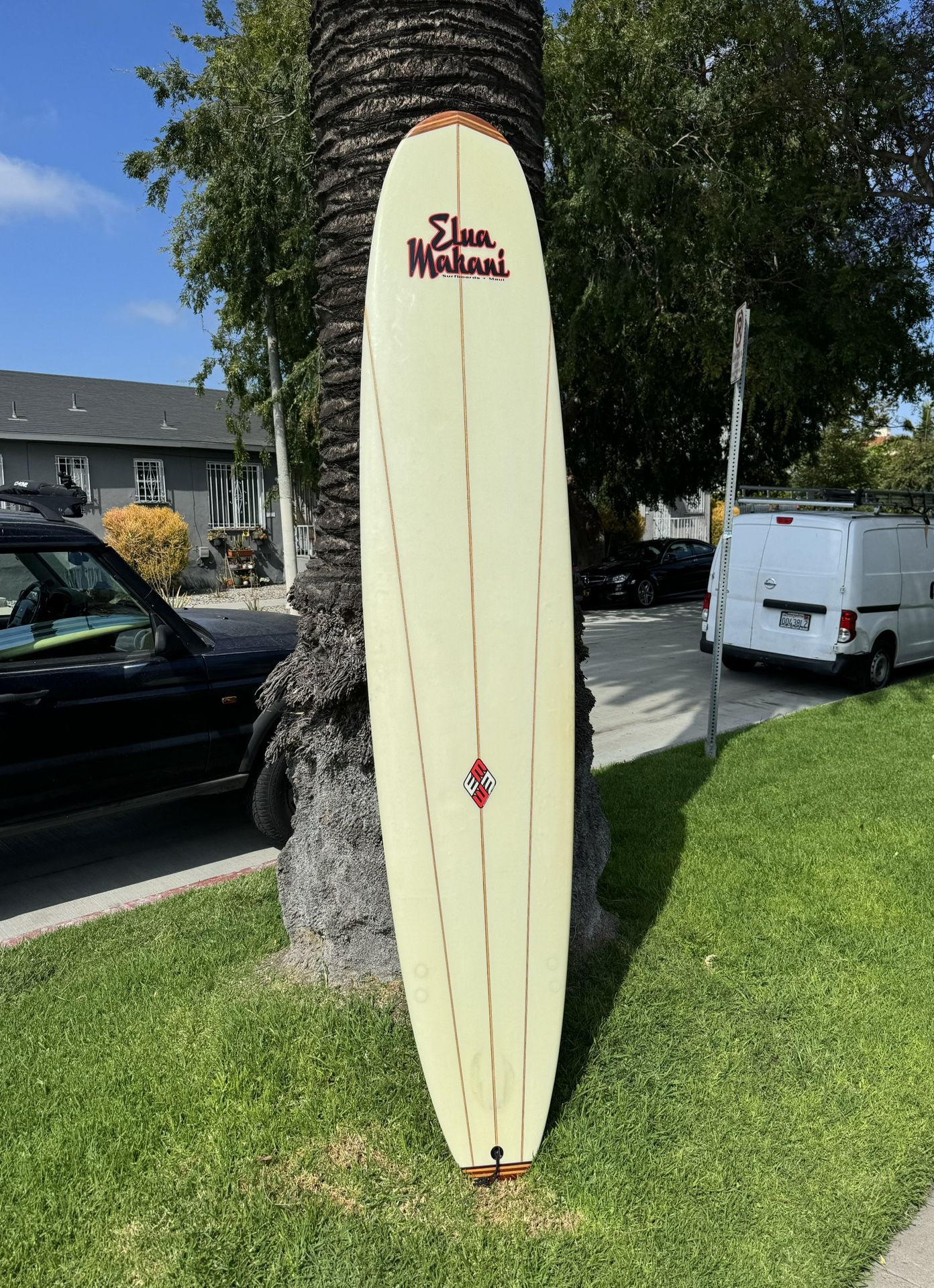 9 Foot Elua Longboard Surfboard