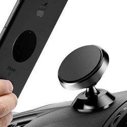 Black Universal Phone Mount Magnetic. Comes With Magnet Plate