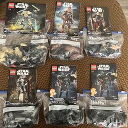 Lego Star Wars Bionicle Type Figures 
