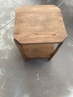 Vintage Oak side table