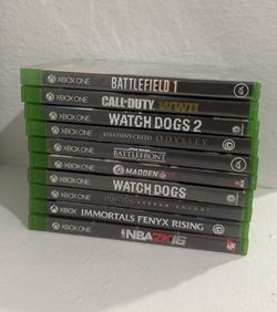 Xbox One Games Lot