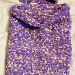 3 Versions/ New Soft Handmade Baby Cocoon & Beanie Gift Set 