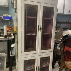 Cabinet 30”W x 17”D x 74.25”H