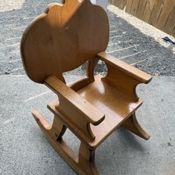 Solid Wood rocking chair
